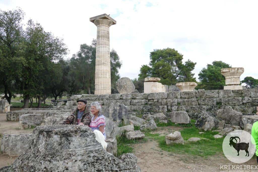 Ruinerne af Zeus' tempel