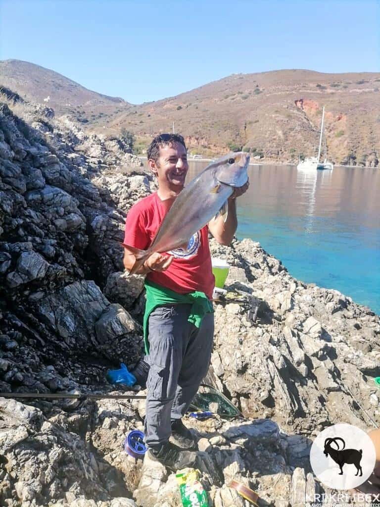 Pesca en la isla de Sapientza